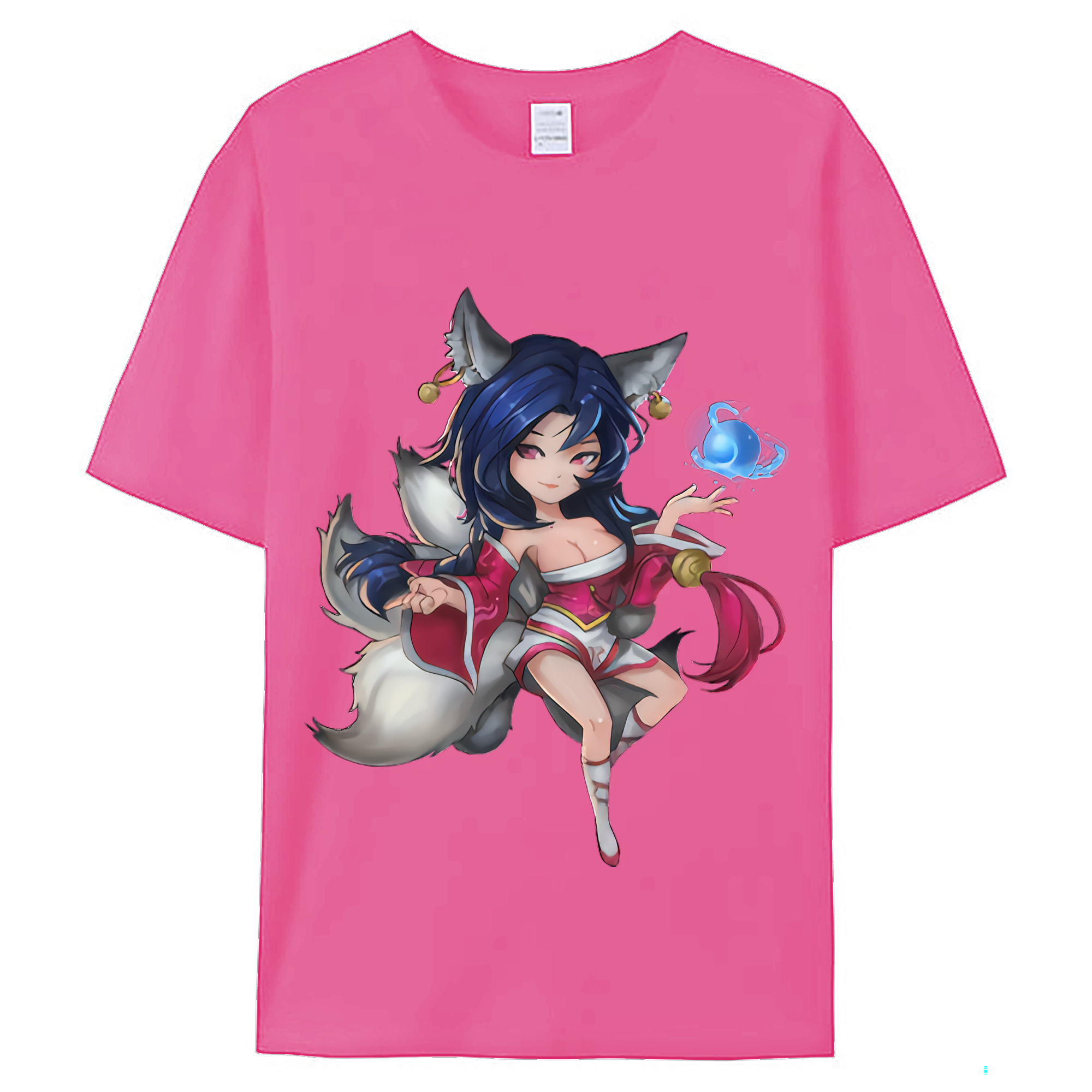 （画像用） リーグ・オブ・レジェンド League of Legends LOL レディースカジュアルプリントTシャツ（綿100％）